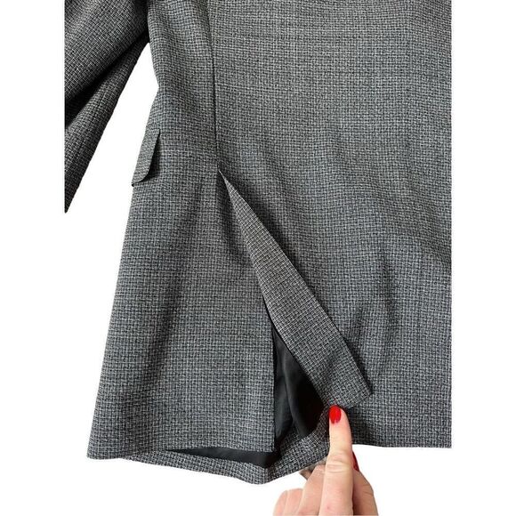 Theory Men’s Structured Blazer in Marled Stretch Wool 36R Slim Fit - Picture 9 of 13